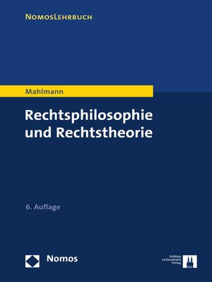 cover image of Rechtsphilosophie und Rechtstheorie